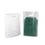 200 x Igelitové tašky s úchyty, 300x400x80mm, průhledná | RAJA®