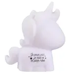 LED detské nočné svetlo JEDNOROŽEC 10x7,5 cm