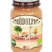 Rudolfs Zelenina a losos BIO 190 g