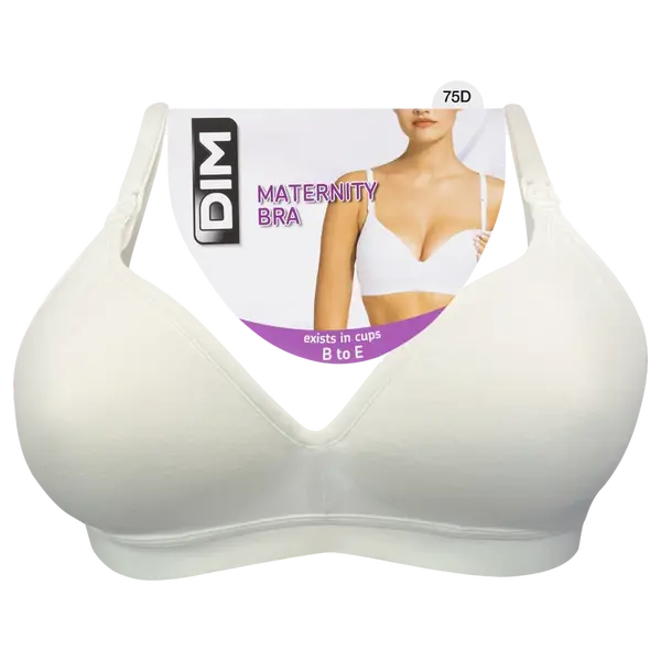 Bellinda DIM Bavlněná kojicí podprsenka 75D bílá