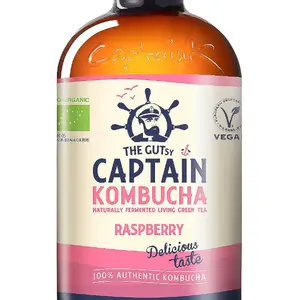 Captain Kombucha Malina BIO 400 ml