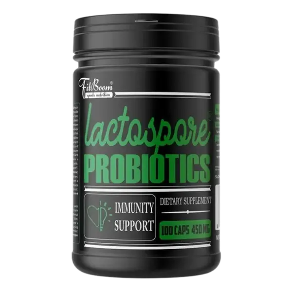 FitBoom LactoSpore Probiotics - 100 kapslí
