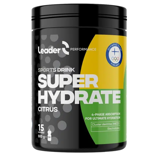 LEADER Sports Drink Super Hydrate 500g - citrus