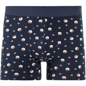 CELIO XMIBOGLOBE Pánske boxerky v darčekovom balení, tmavo modrá, veľkosť