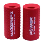 Power System Gripy na posilovací tyč MAX GRIPZ červené - M