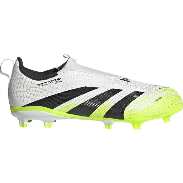 adidas PREDATOR LEAGUE LL FG/MG J Detské kopačky, biela, veľkosť 38