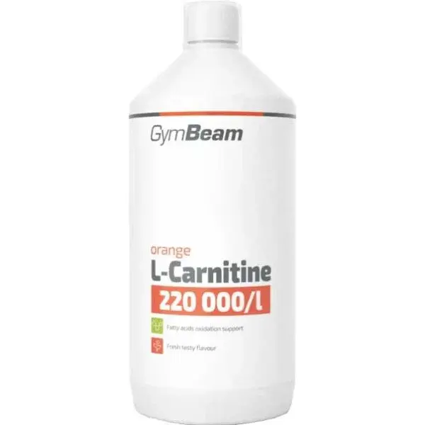 GymBeam L-KARNITÍN 1000 ML POMARANČ Spaľovač tukov, , veľkosť 1 L