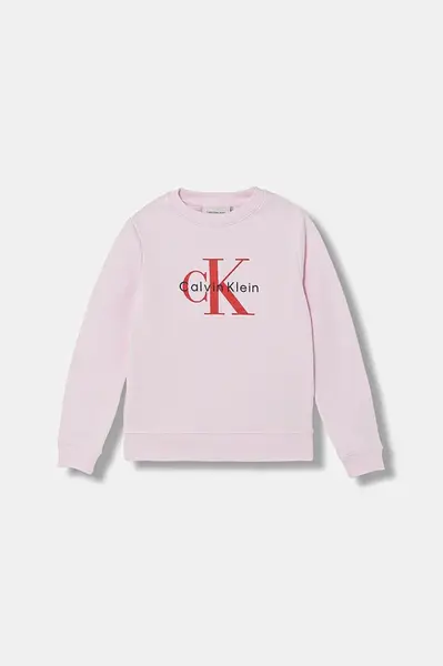 Dětská bavlněná mikina Calvin Klein Jeans