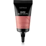 Catrice Glow Blush Drops tekutá lícenka odtieň 010 Coral Touch 15 ml