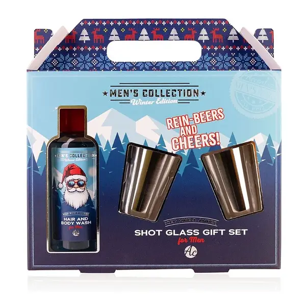 ACCENTRA Koupelový set Men's Collection Winter Dárkové balení 3 kusy