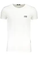 CAVALLI CLASS MEN'S SHORT SLEEVED T-SHIRT WHITE