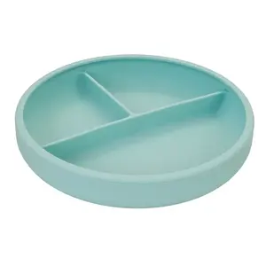 Lurch dětský silikonový talíř mint (00280022)