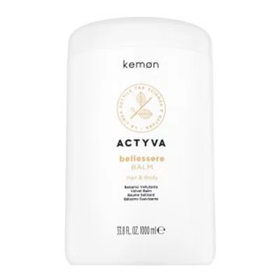 Kemon Actyva Bellessere Balm vyživující balzám na vlasy i tělo 1000 ml