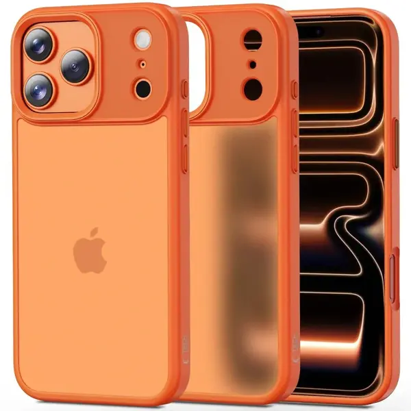 Tech-Protect MagMat, iPhone 17 Pro Max, matte orange