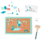 BS Toys Zatloukačka s kladívkem a hřebíčky