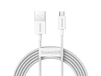 Datový kabel Baseus Superior Series Fast Charging Data Cable USB to Micro 2A 2m, bílá