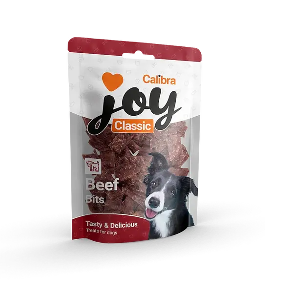 CALIBRA Joy dog classic beef bits hovězí kousky 250 g
