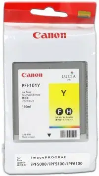 Canon PFI-101Y 0886B001 žlutá (yellow) originální cartridge