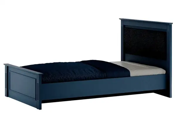 Postel 120x200cm amaya - tmavě modrá