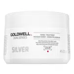 Goldwell Dualsenses Silver 60sec Treatment vyživující maska s barevnými pigmenty pro platinově blond a šedivé vlasy 200 ml