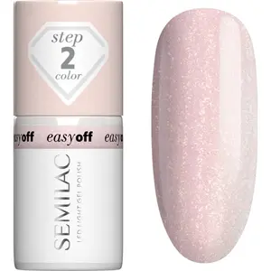 Semilac Easy Off Step 2 gelový lak na nehty s použitím UV/LED lampy odstín Glazed Milk 7 ml