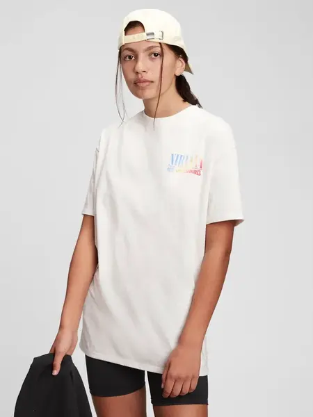 GAP  Dievčenské tričko Nirvana 688758-00 Veľkosť: 8