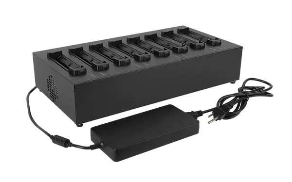 Getac GCECEA battery charging station, 8 slots, EU