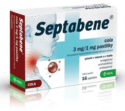 Septabene cola 3mg/1mg pas.16