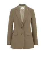 WE Fashion Blejzer  svetlohnedá