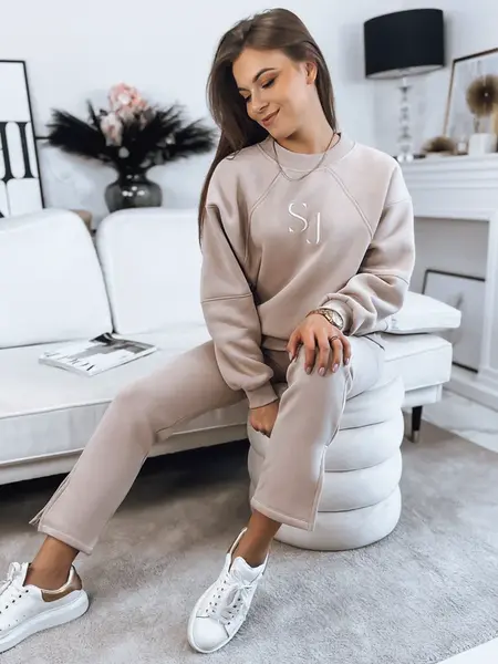 Dámsky teplákový súprav FILAR béžový Dstreet