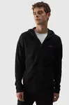 Pánsky Polar S Kapucňou Regular 4F Čierny 4FWMM00TFL