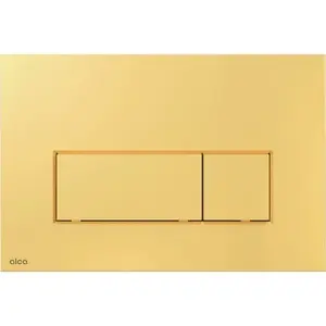 Ovládacie tlačidlo Alca plast zlatá lesk M575