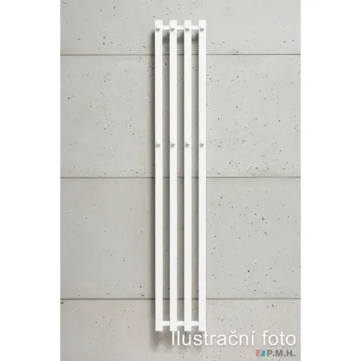 P.M.H. Pluto radiátor kombinovaný 150x39 cm biela PL3851500W
