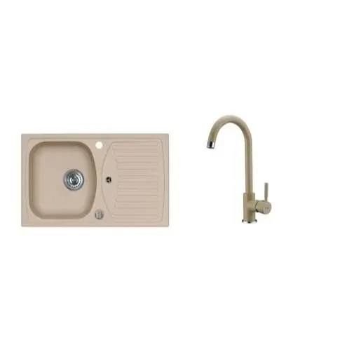 Set drezu a batérie Alveus RECORD 30 + bat. AM 120 beige SETA110