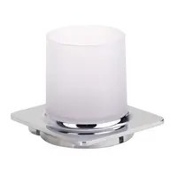 Bemeta Organic držiak kefiek vrátane poháre chróm 157111011