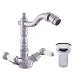 RAV SLEZÁK Morava bidetová batéria s clic-clacom chróm mk521.5/9 MK521.59