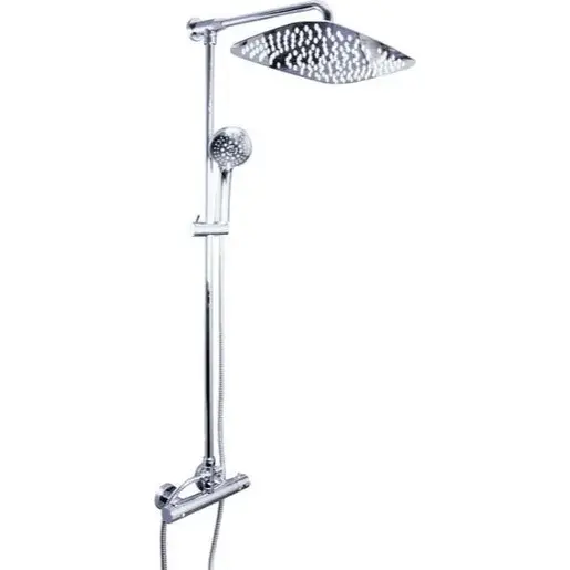 Sprchový systém RAV SLEZÁK s termostatickou batériou chróm TRM81.5/4-02