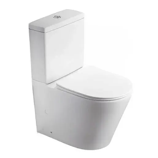 WC kombi kombinovaný SAT Infinitio biela matná mat Vario SATINF031VPSNWM