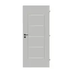 Interiérové dvere Naturel Aura ľavé 80 cm sivá matná AURASM80L