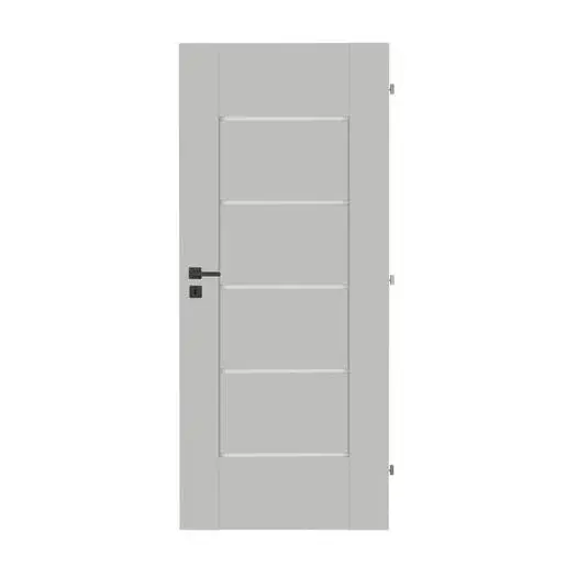 Interiérové dvere Naturel Aura ľavé 80 cm sivá matná AURASM80L