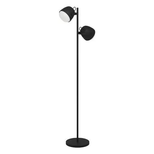 Stojaca lampa Eglo UPANEMA čierna 390048