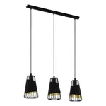 Závesné osvetlenie Eglo AUSTELL čierna 49448