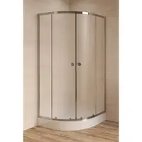 Sprchový kút štvrťkruh 80x80 cm SAT Project SIKOMUS80CRCH