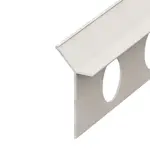 Ochranný profil pre kamenársky roh "Y" Eviso stone sand mat, hliník komaxit, dĺžka 270 cm, výška hrany 10 mm, AYSA0410