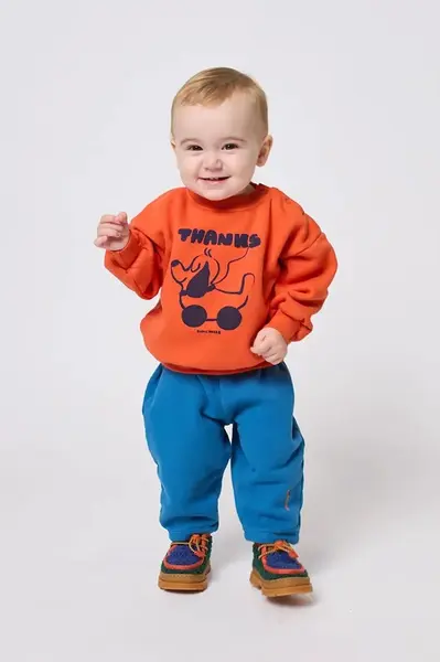 Bavlnená tepláková súprava pre bábätká Bobo Choses Rolling Dog