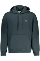CALVIN KLEIN MEN'S BLUE ZIP-UP SWEATSHIRT