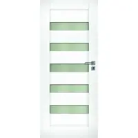 Interiérové dvere Naturel Accra ľavé 60 cm biele ACCRACPLB60L