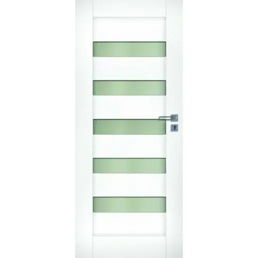 Interiérové dvere Naturel Accra ľavé 60 cm biele ACCRACPLB60L