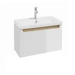 Kúpeľňová skrinka s umývadlom Naturel Stilla 60x30x45 cm biela STILLAD06007U3