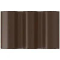 Zahradní neviditelný obrubník 25 cm x 9 m grafitový 30-054